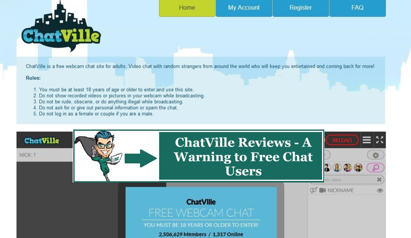ChatVille Reviews | Adult Chat Sites