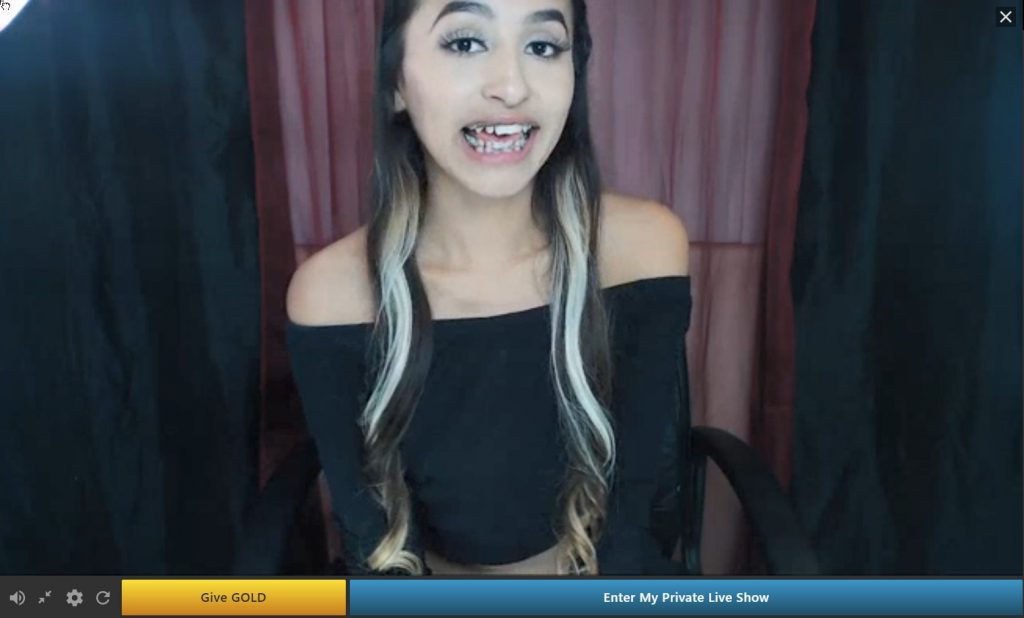 18-year-old Latin cam girl